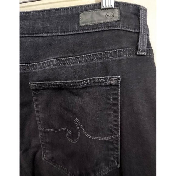 AG Adriano Goldschmied Womens Grey Farrah Dark Wash Skinny High Rise Jeans 29 R - Picture 8 of 12